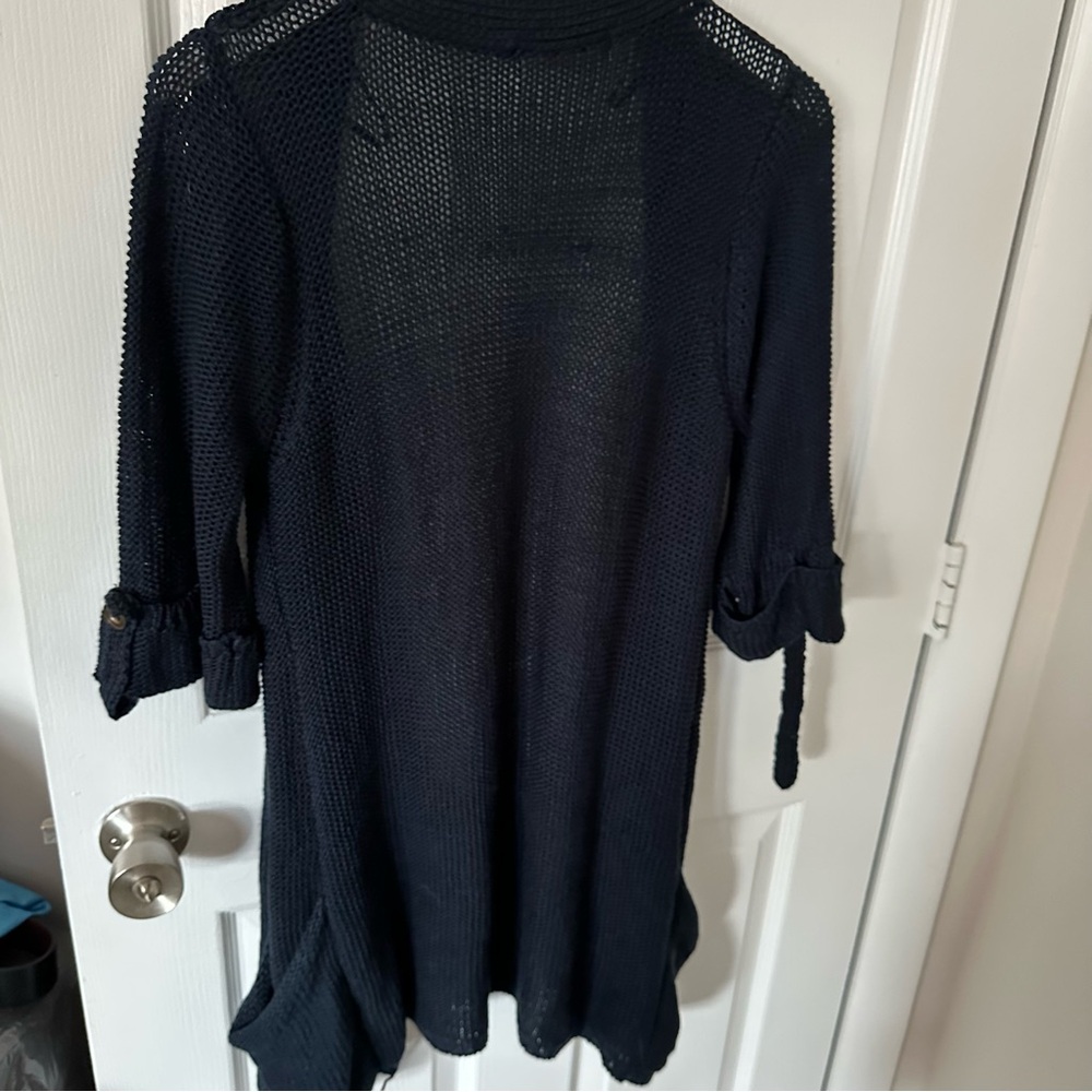 Navy Blue Cardigan - Picture 6 of 7